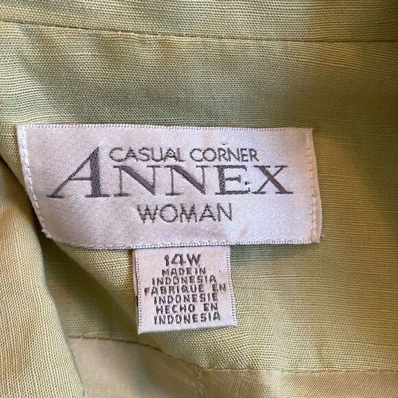 Casual Corner Woman light green blazer/jacket - Picture 9 of 11
